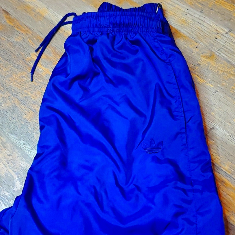 90's Vintage Adidas Nylon tracksuit jogger pants